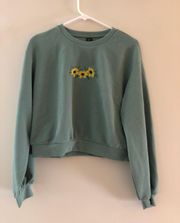 Embroidered Crew Neck