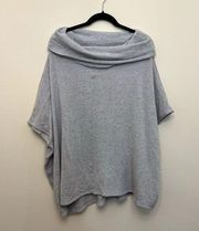 Bryn Walker Tunic Womens Size S Wool Cashmere Grey Knit Flow Oversized Lagenlook