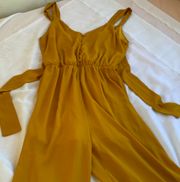 , yellow Jumpsuit /jumper