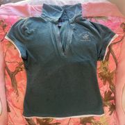 vintage collared polo tee