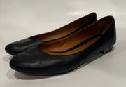 black ballet flats. Size 6 1/2