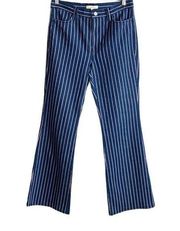 Current air stripe flare pants