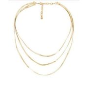 BaubleBar Raven Necklace Set Gold Womens Size OS