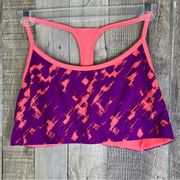 C9 Champion Racerback Sports Bra in Purple & Pink