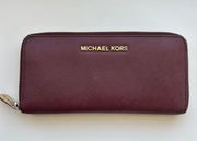 Red Leather Wallet