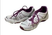 Vionic Alliance Walking Comfort Women 7.5 Athletic Purple and White Sneakers