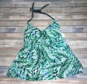 Mossimo Palm Leaf Tankini