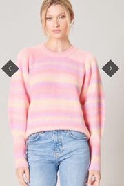 cotton candy skies sweater