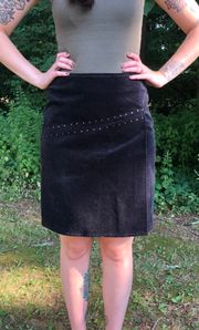 Vintage Espirit Studded Skirt