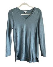 J. Jill light blue Vneck sweater