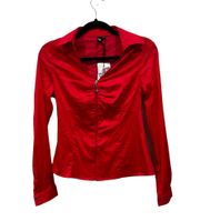 collared blouse  Size Medium