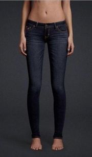 Ankle length dark denim jeans never worn