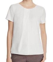 NWT BOSS Hugo Boss Ivuni white shirt sleeve blouse