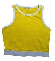 Truly Madly Deeply: Yellow Halter Top Tank