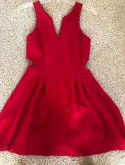 Red Cocktail Dress