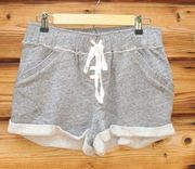 NWT Gray Knit High Rise Shorts