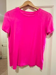 Tee Shirt Hot Pink