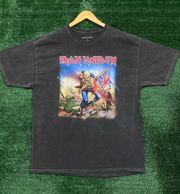 Iron Maiden Invasion of Rarities Heavy Metal Band T-Shirt Size Extra Large