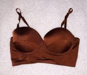 Charlotte Russe brown bra