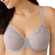 WACOAL 857210 Visual Effects Minimizer Bra, Size 34D EXCELLENT! Retail $72