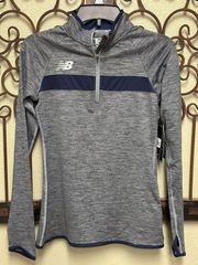 New Balance long sleeve 1/4 zip athletic top