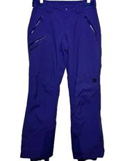 Marmot Goretex Ski Pants Snowboard Zip Pockets Elastic Ankle Cuff Fully Lined XS