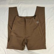 NWT Allbirds Women Size XL Cocoa Brown Natural Flow Legging Gym Active Cooling