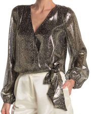 Ramy Brook Norah Metallic blouse