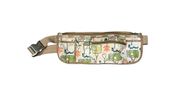 Lesportsac y2k nylon Fanny bulb bag pack waist printed tan beige