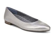 Dr. Scholls Aston Pewter Metallic  Flats Size 9 wide