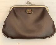 Tommy Hilfiger Brown Leather Coin Purse