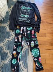 Starbucks pajamas