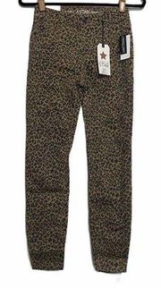 Vanilla Star Cheetah Animal Print Skinny High Rise