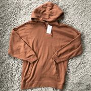 Lovers and Friends Oversized Hoodie in Mocha Nude S
