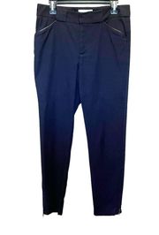 ALC Navy Blue Zip Ankle Dress Career Casual Pants Women’s Size 6