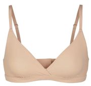 New  Fits Everybody Crossover Bralette Clay Size Small