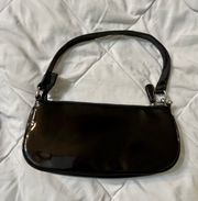 Black 90s Style Mini Shoulder Bag