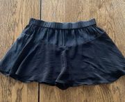 Black Mini Skort