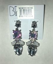 BP dangling earrings