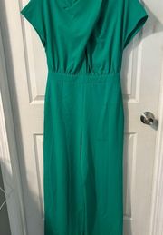 kelly green women’s romper nwt size large