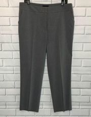 Investments Gray & White Pinstripe Dress Pants