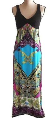 ♥️I.N. San Francisco Halter Top Maxi Dress