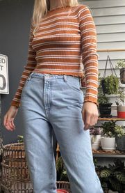 striped long sleeve shirt 