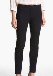 Diane Von Furstenberg black wool skinny pants 4