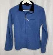 Marmot Blue Fleece Zip‎ Jacket