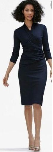 MM LaFleur Casey Dress Bodycon 3/4 Sleeves