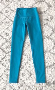 Alo Yoga High-Waist Airbrush Legging Blue Splash XS