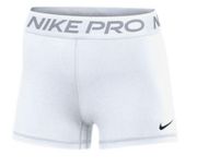 Nike FLAWED NWT  White Pro 365 3” Shorts Size Medium