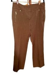 Anne Klein Super Stretch Brown Dress Pants - size 10P