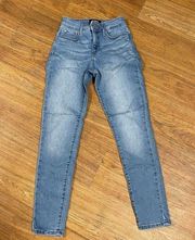 Denizen by Levi's Womens Denim High Rise Ankle Super Skinny Jeans Size XS Blue